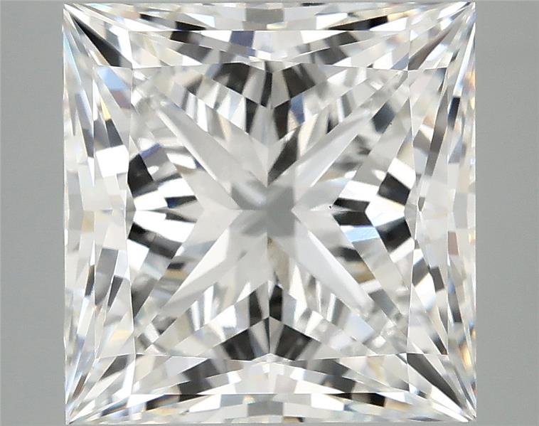 8.16ct E VS1 Rare Carat Ideal Cut Princess Lab Grown Diamond