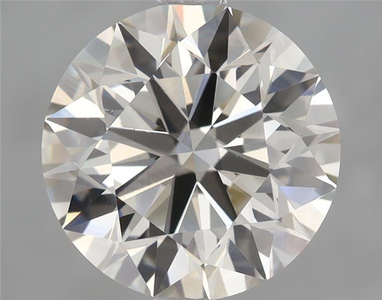 3.33ct J VS1 Rare Carat Ideal Cut Round Lab Grown Diamond