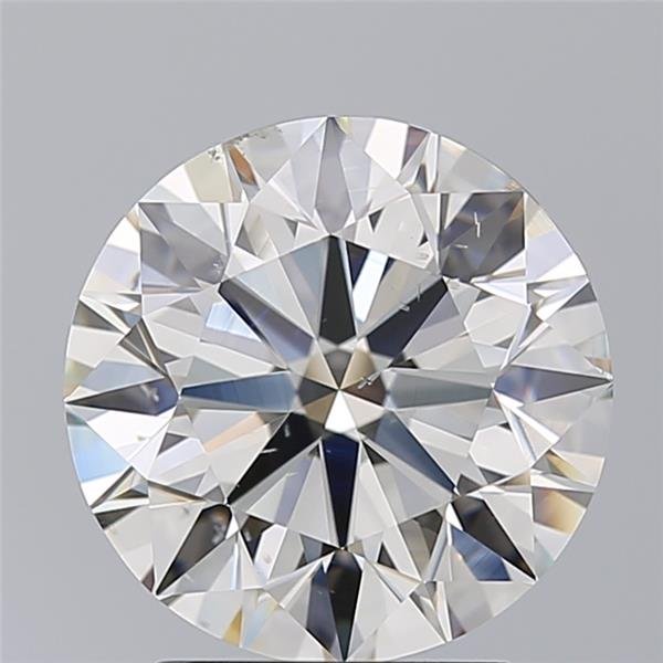 2.90ct K SI1 Rare Carat Ideal Cut Round Diamond