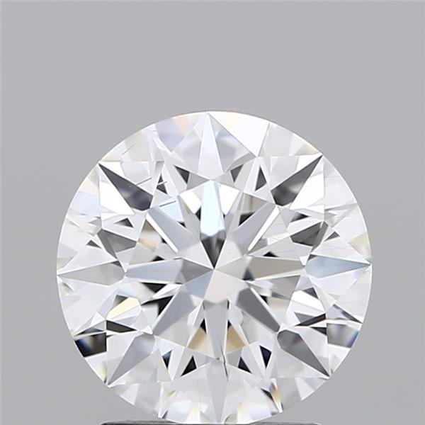 2.28ct F SI1 Rare Carat Ideal Cut Round Lab Grown Diamond