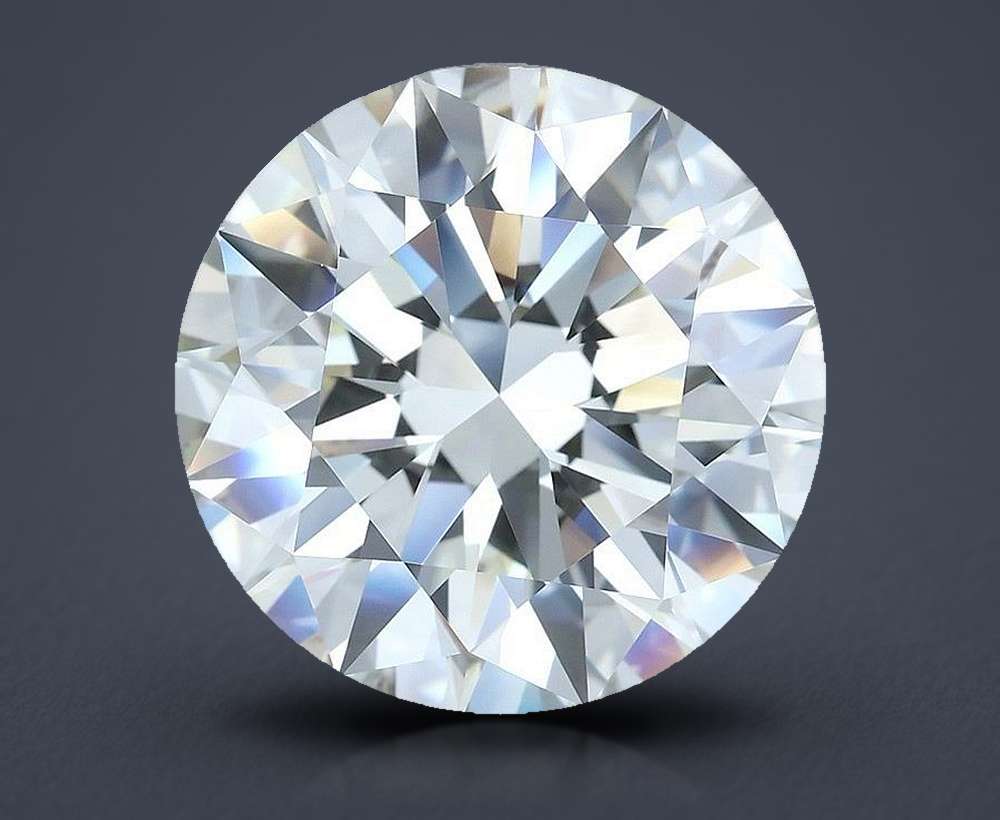 7.40 Carat Round Natural Diamond