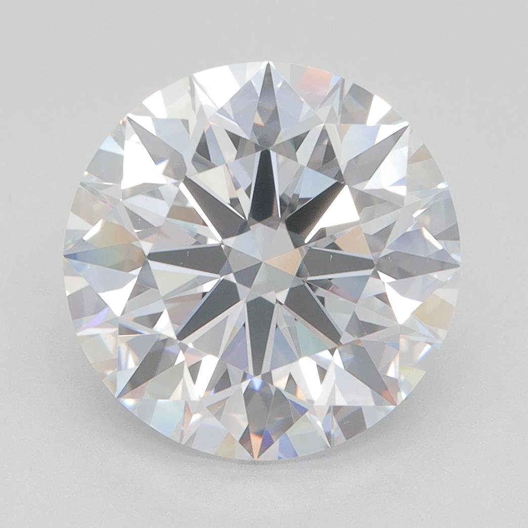 4.27ct F VS2 Rare Carat Ideal Cut Round Lab Grown Diamond