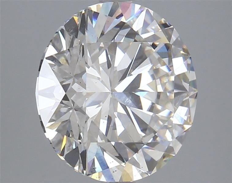 5.05ct H SI1 Rare Carat Ideal Cut Round Lab Grown Diamond