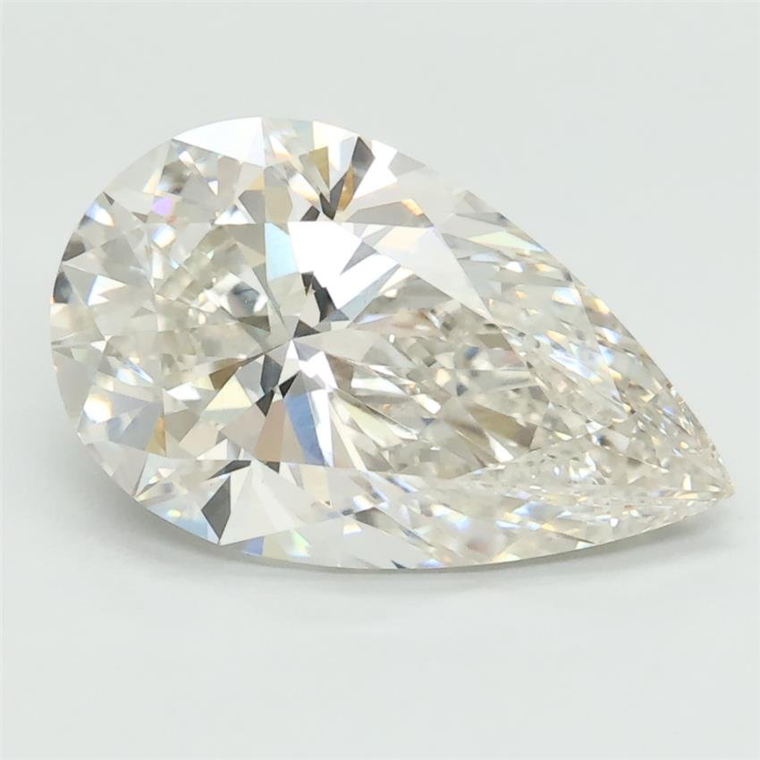 3.07ct G VVS2 Rare Carat Ideal Cut Pear Lab Grown Diamond