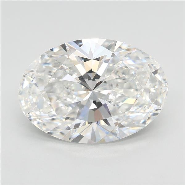 4.07ct E VS1 Rare Carat Ideal Cut Oval Lab Grown Diamond