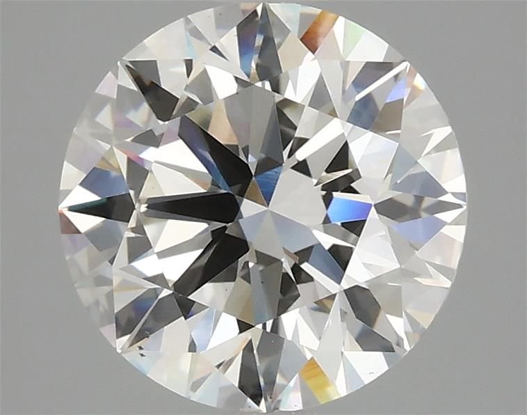 3.12ct H VS2 Rare Carat Ideal Cut Round Lab Grown Diamond