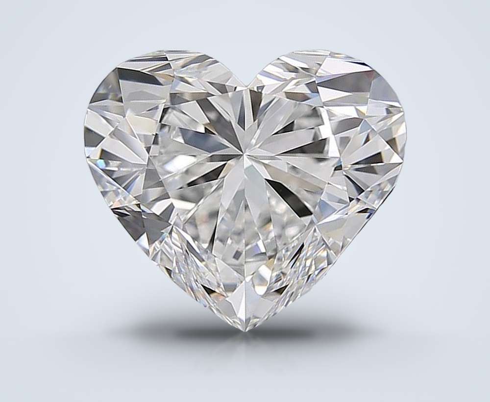 6.09 Carat Heart Natural Diamond