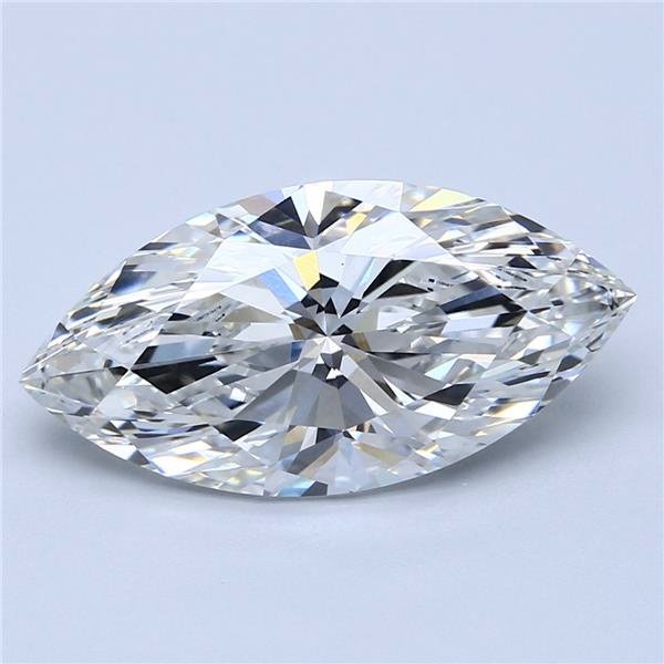 5.50ct F VS1 Very Good Cut Marquise Lab Grown Diamond