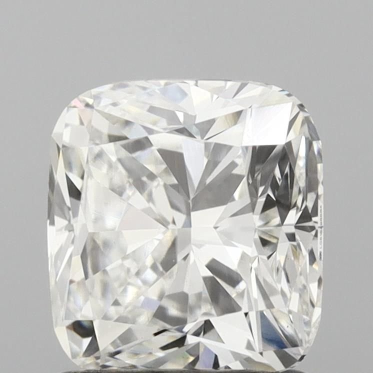 1.39ct F VS1 Rare Carat Ideal Cut Cushion Lab Grown Diamond