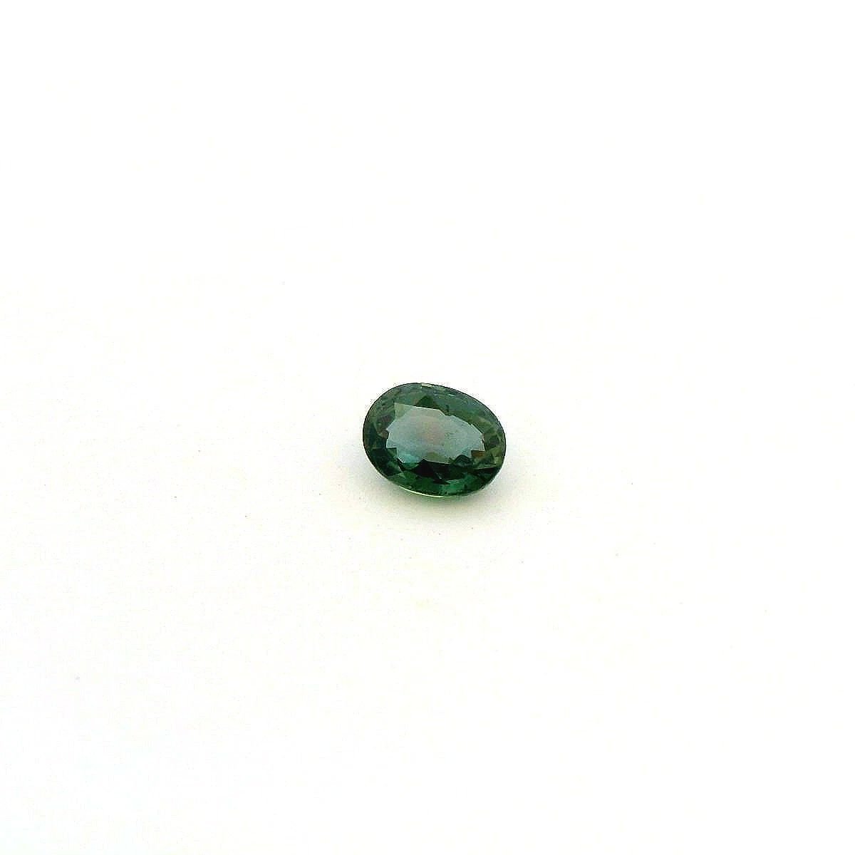 1.01 Carat Teal Oval Sapphire