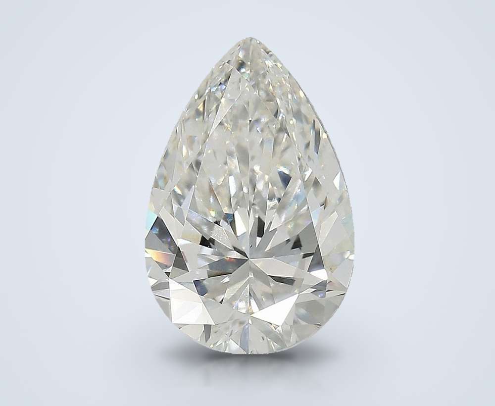 4.25 Carat Pear Lab Diamond