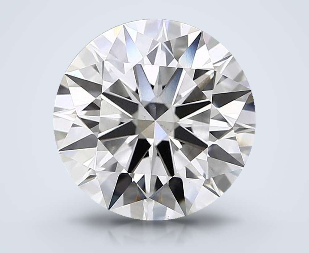 4.55 Carat Round Lab Diamond