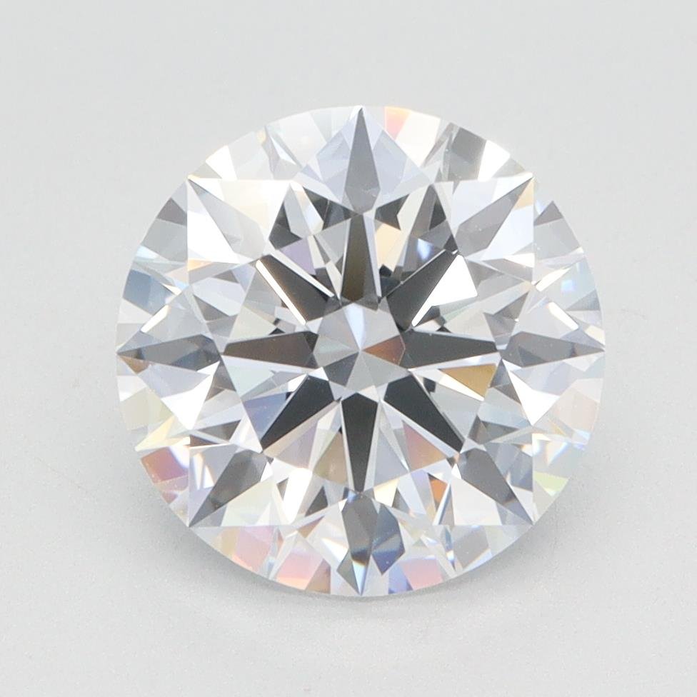 2.68ct E VVS2 Rare Carat Ideal Cut Round Lab Grown Diamond