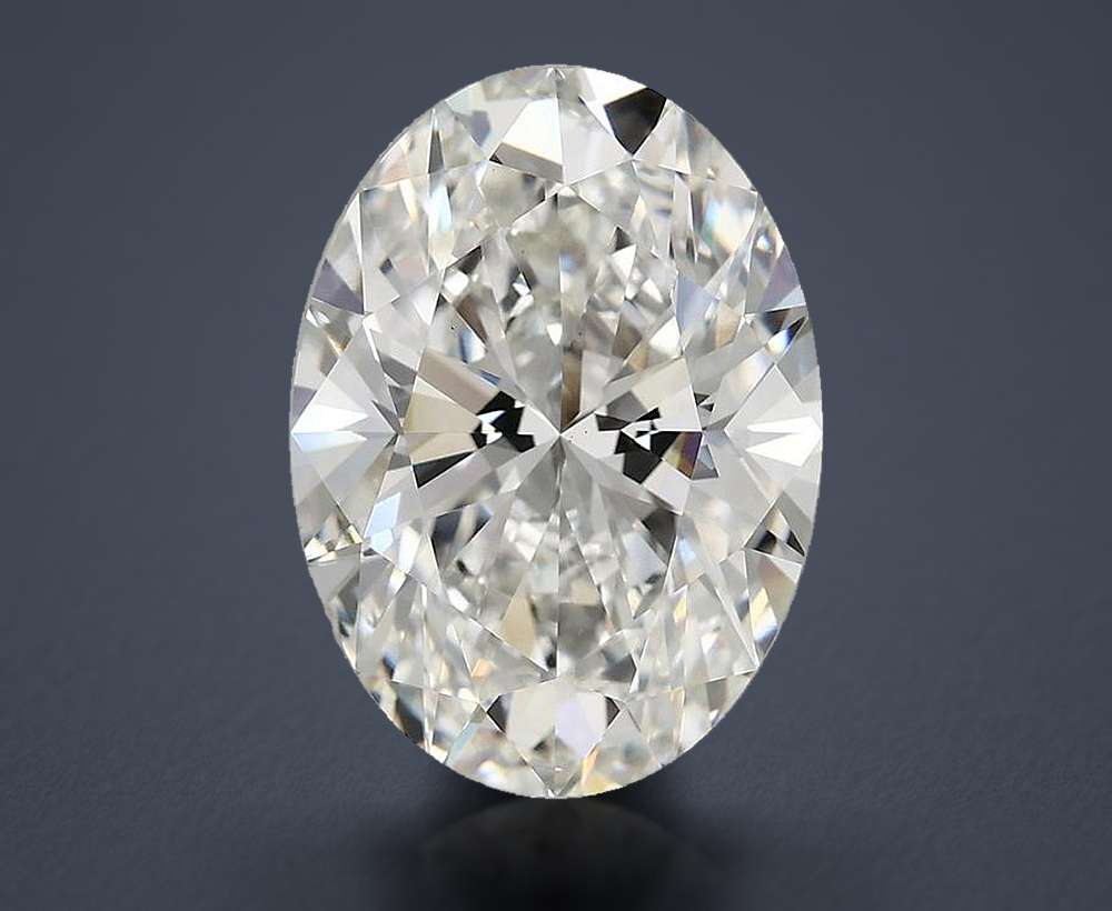 5.00 Carat Oval Lab Diamond