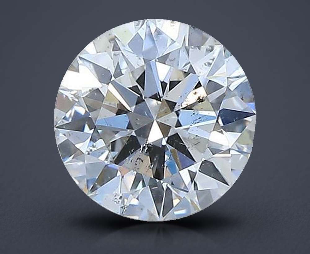 1.28 Carat Round Natural Diamond