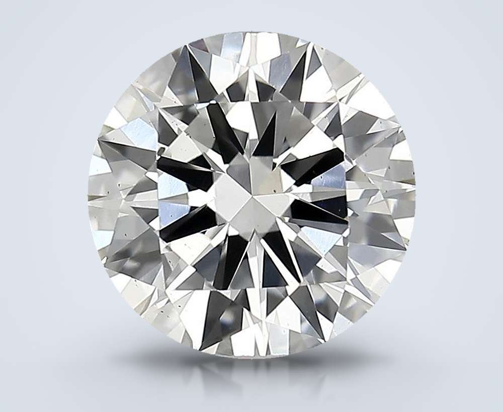 2.87 Carat Round Lab Diamond