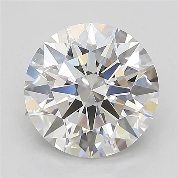 2.08ct D VS1 Rare Carat Ideal Cut Round Lab Grown Diamond