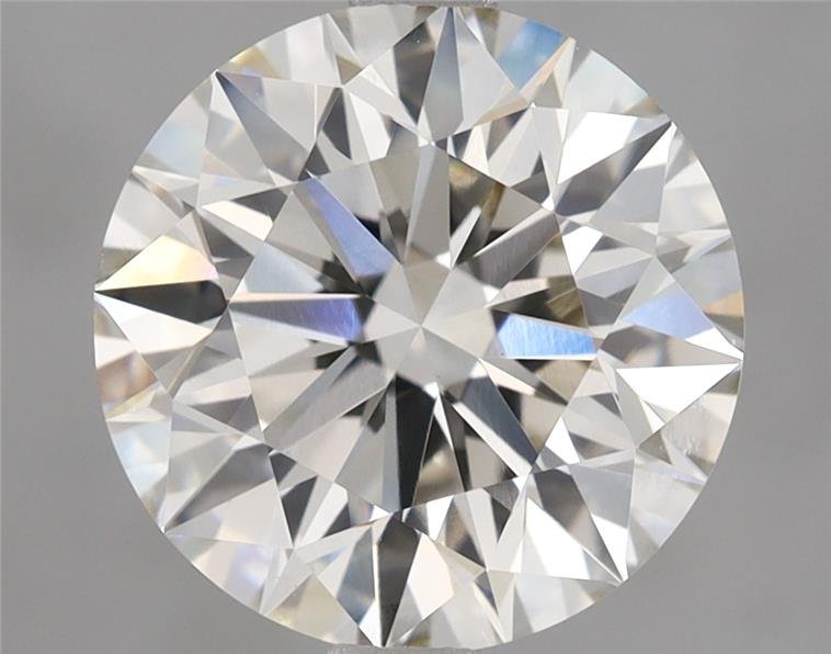 3.18ct I VVS2 Excellent Cut Round Lab Grown Diamond