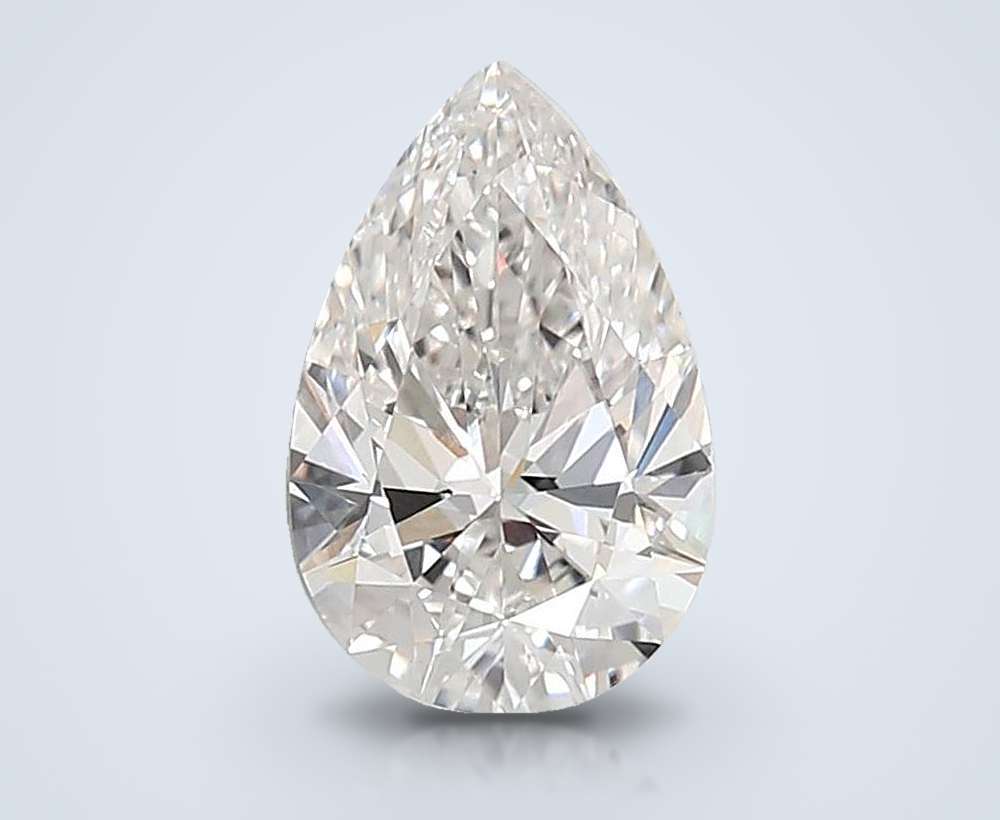 2.52 Carat Pear Lab Diamond