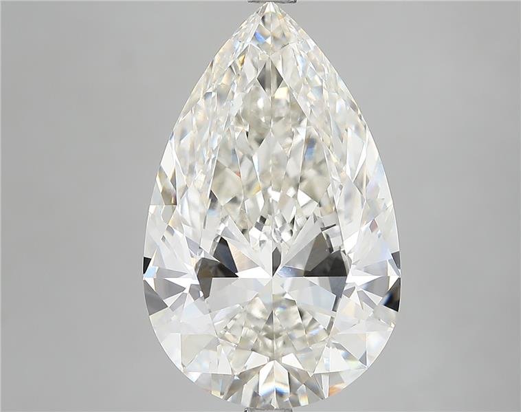 7.02ct I VVS2 Rare Carat Ideal Cut Pear Lab Grown Diamond