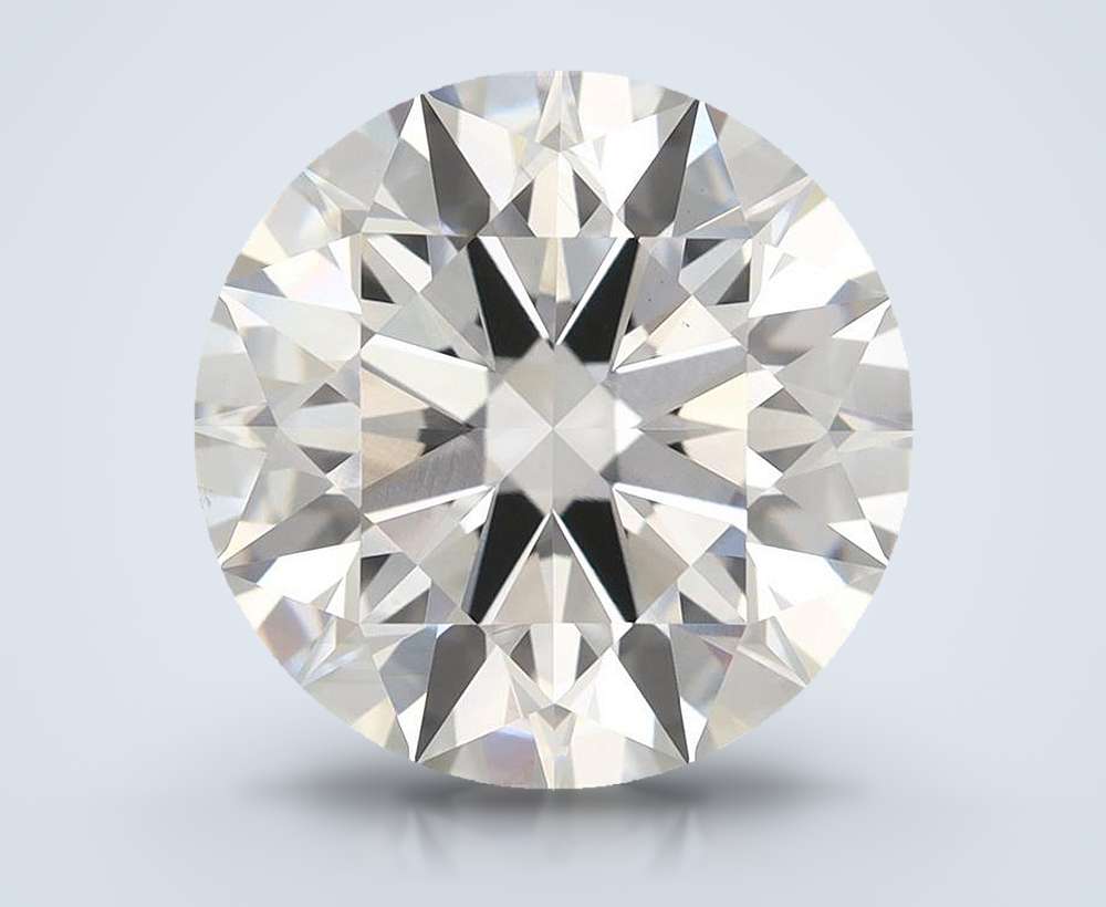 7.33 Carat Round Lab Diamond