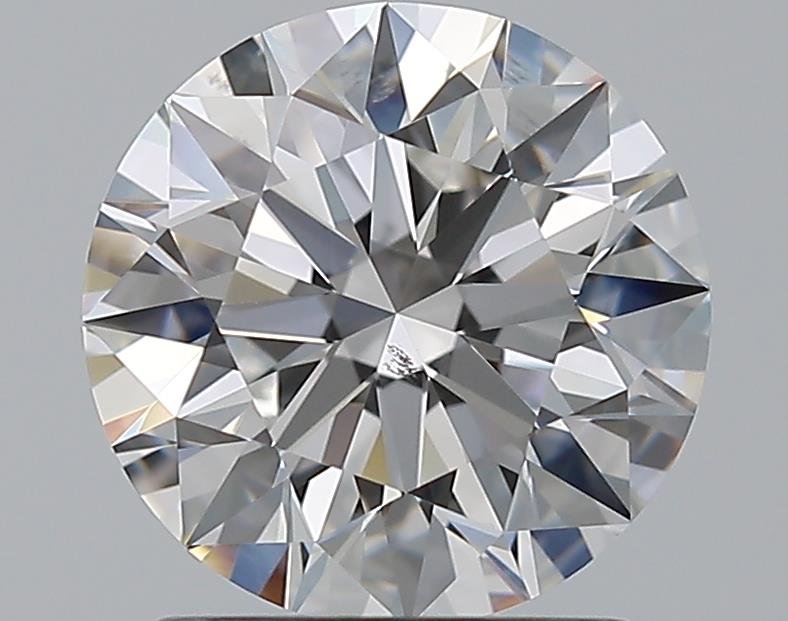 1.79ct E SI1 Rare Carat Ideal Cut Round Diamond