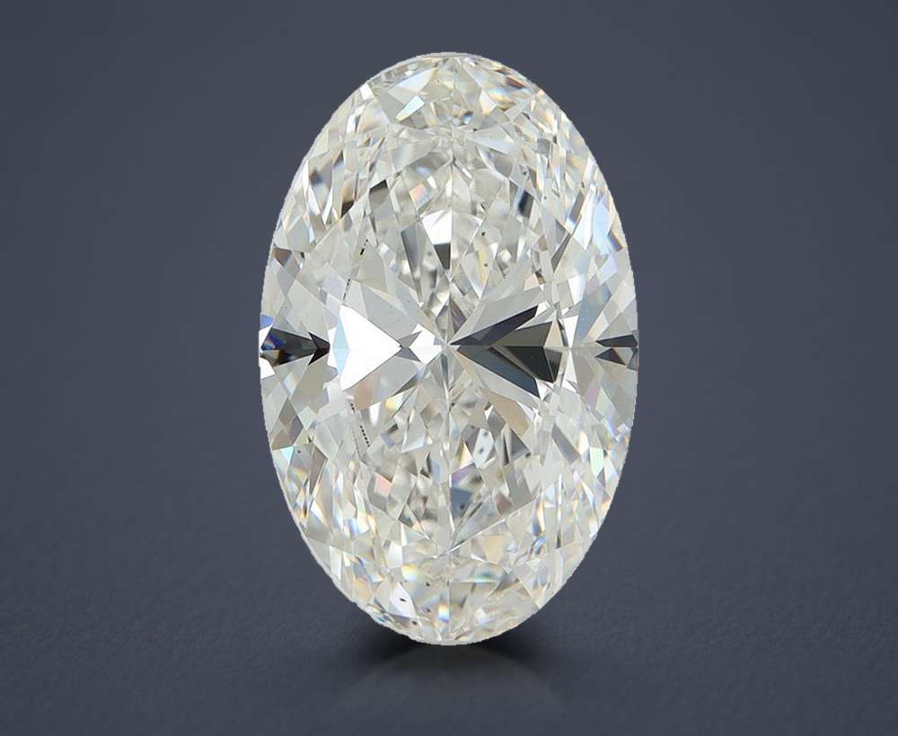 6.01 Carat Oval Lab Diamond