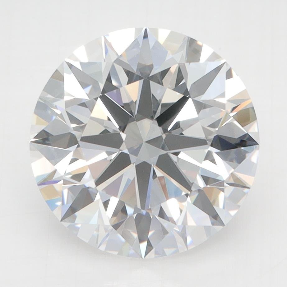 4.01ct D FL Rare Carat Ideal Cut Round Lab Grown Diamond
