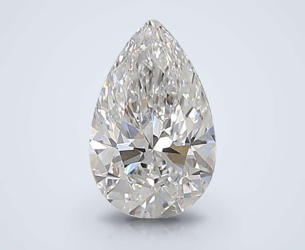 0.90 Carat Pear Lab Diamond