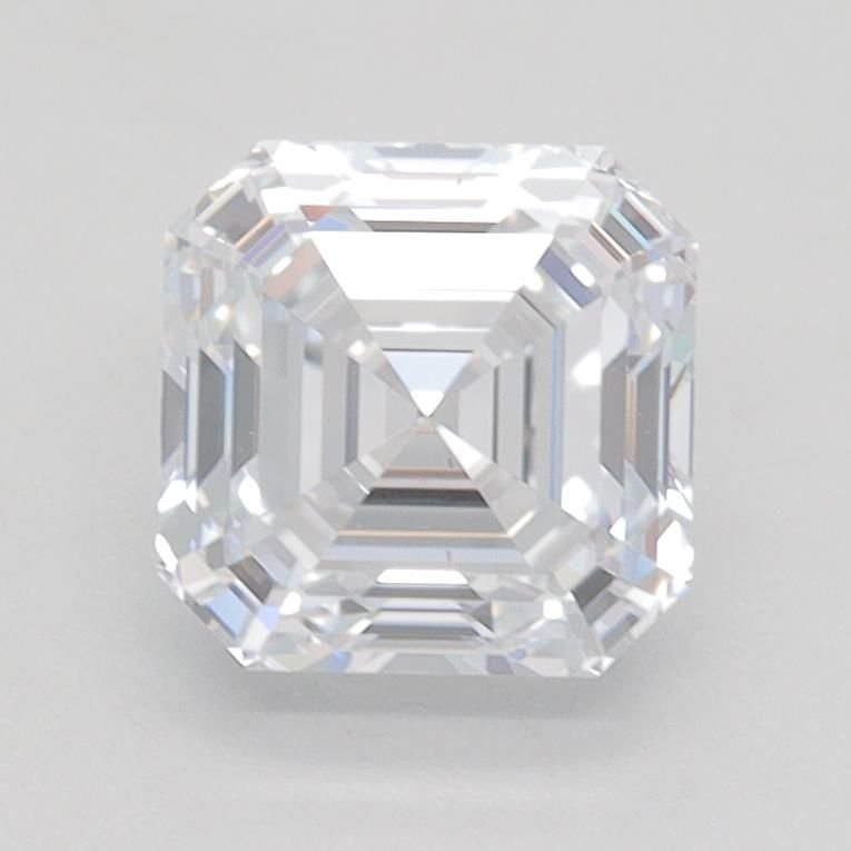 1.58ct E VVS2 Rare Carat Ideal Cut Asscher Lab Grown Diamond