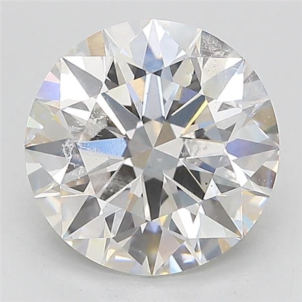 2.75ct F VS2 Rare Carat Ideal Cut Round Lab Grown Diamond
