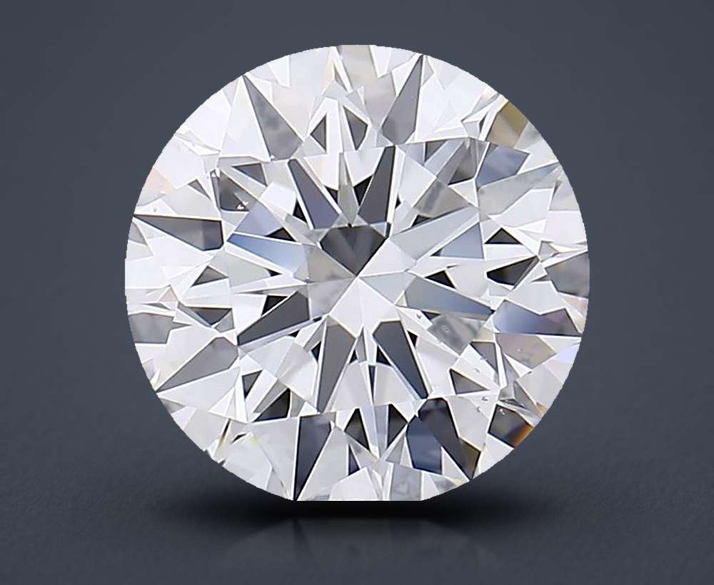 4.27 Carat Round Lab Diamond