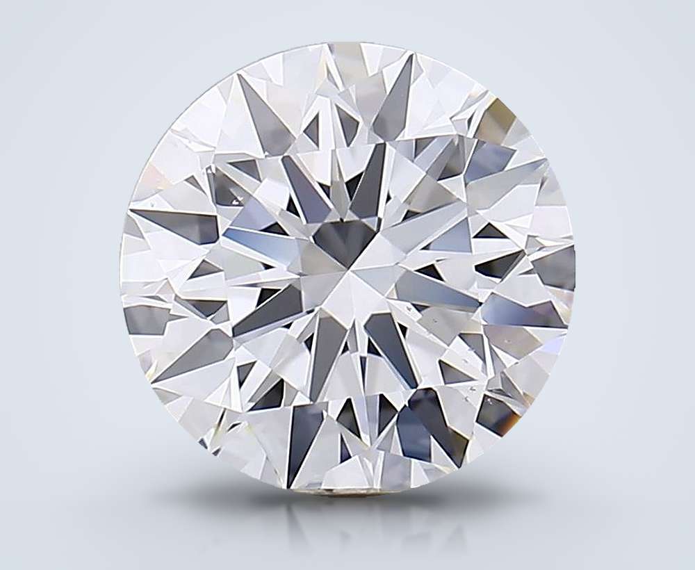 4.27 Carat Round Lab Diamond