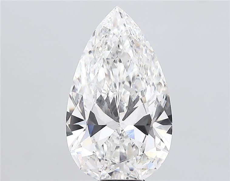 11.03ct F VS1 Rare Carat Ideal Cut Pear Lab Grown Diamond
