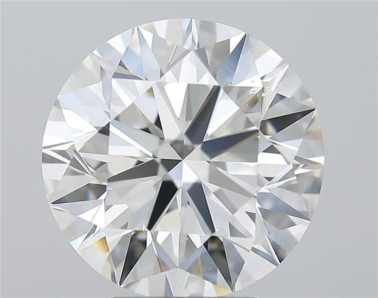 4.16ct H SI1 Excellent Cut Round Diamond