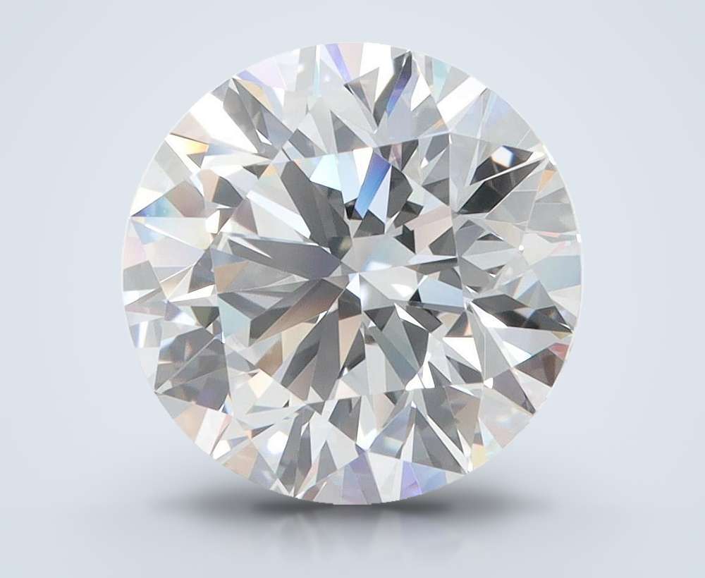 4.46 Carat Round Lab Diamond