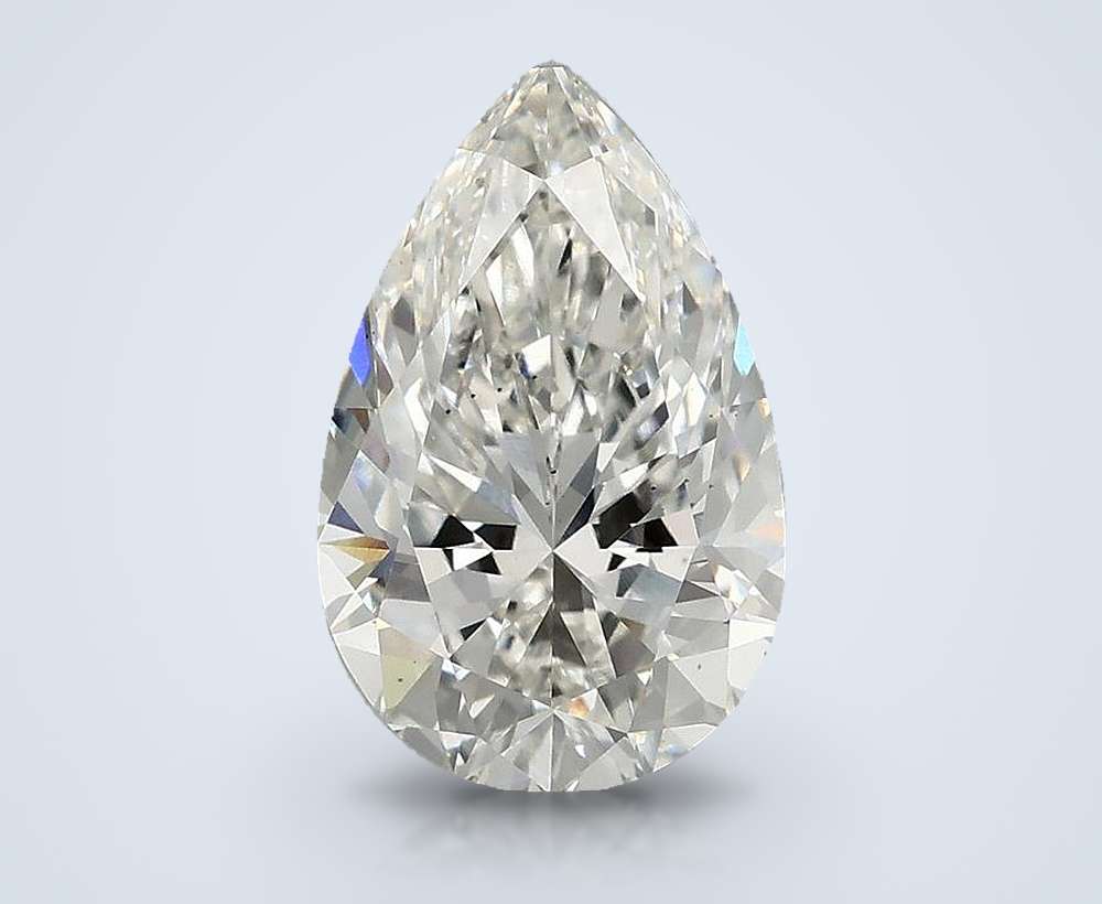 2.79 Carat Pear Lab Diamond