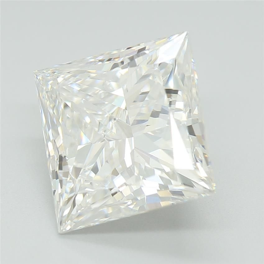 3.09ct D VS1 Rare Carat Ideal Cut Princess Lab Grown Diamond
