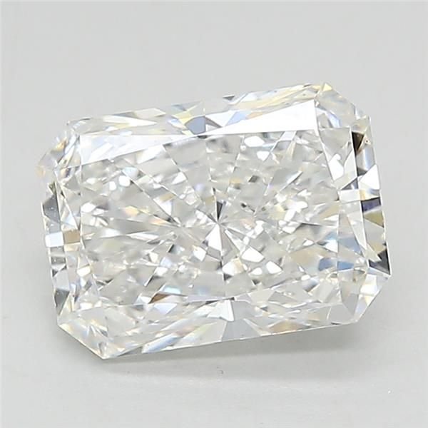 2.03ct D VS1 Rare Carat Ideal Cut Radiant Lab Grown Diamond