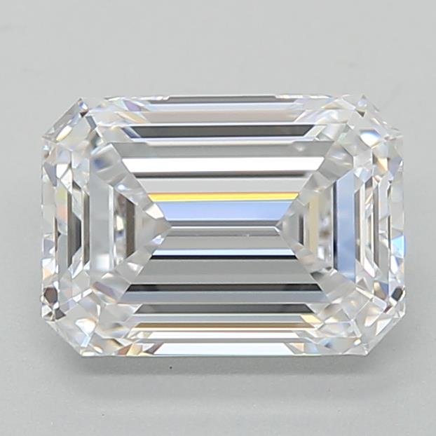 1.02ct D VS1 Rare Carat Ideal Cut Emerald Lab Grown Diamond
