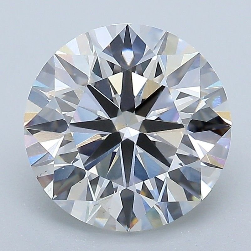 3.12ct F VS1 Rare Carat Ideal Cut Round Lab Grown Diamond