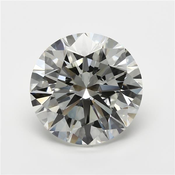 6.01ct J VS2 Rare Carat Ideal Cut Round Diamond