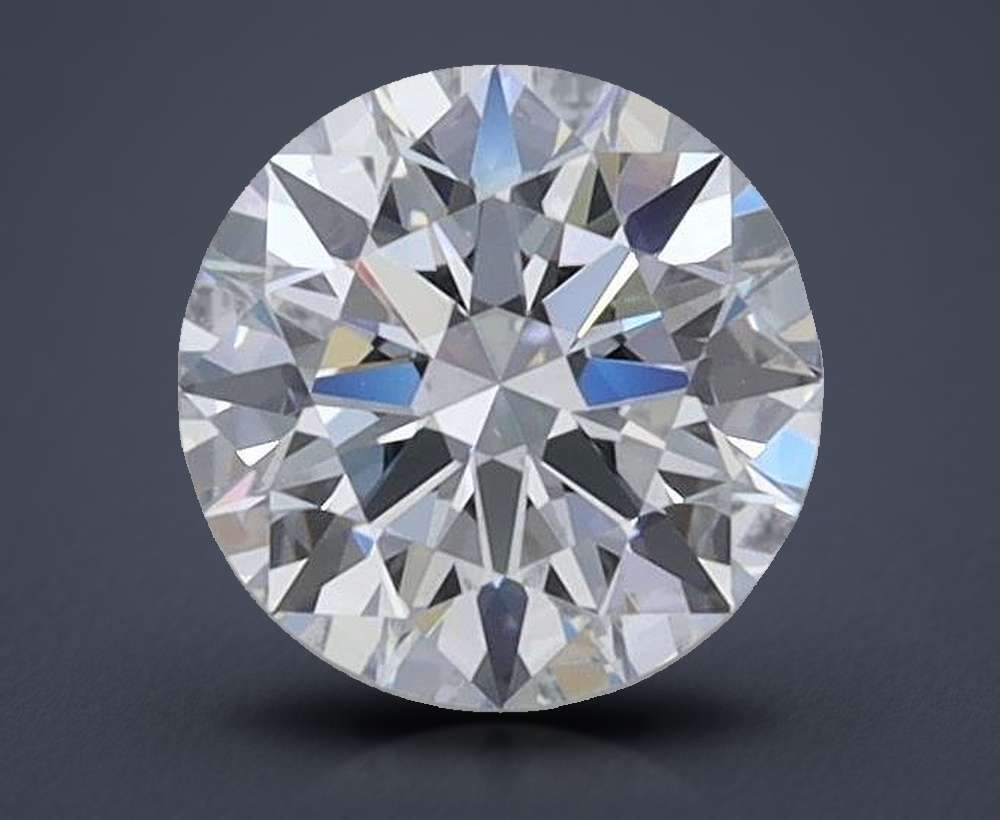 0.77 Carat Round Lab Diamond