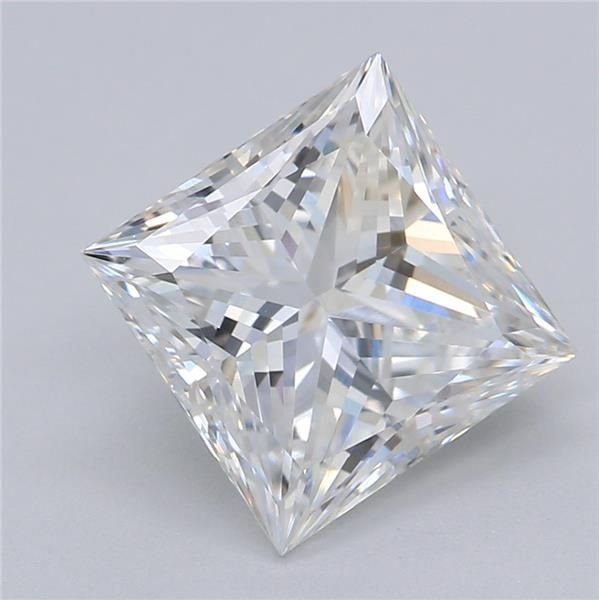 2.03ct E VS1 Excellent Cut Princess Lab Grown Diamond