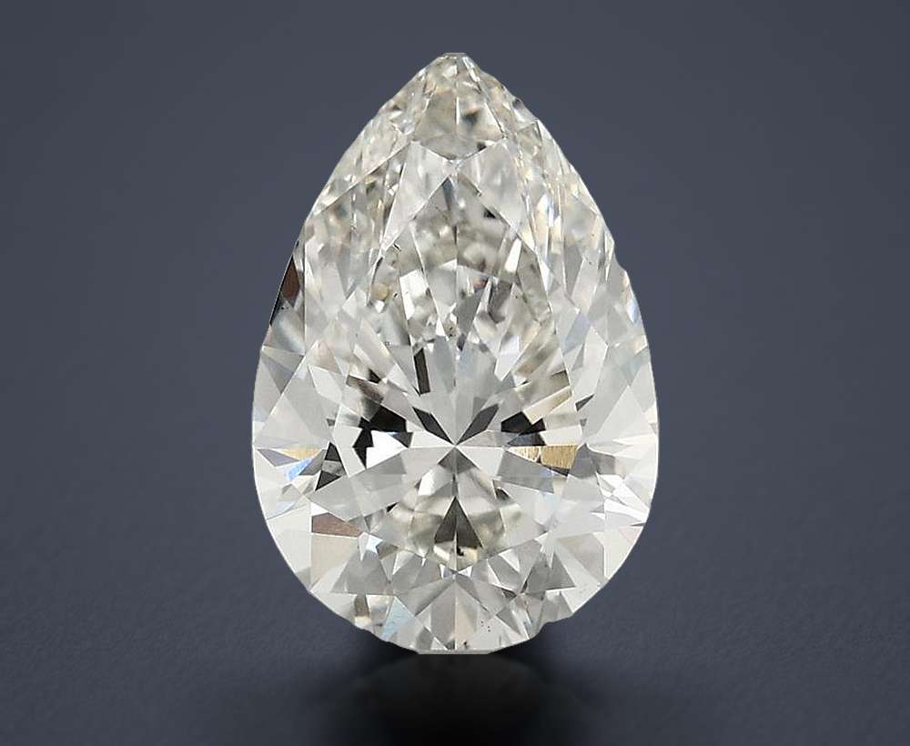 3.00 Carat Pear Lab Diamond