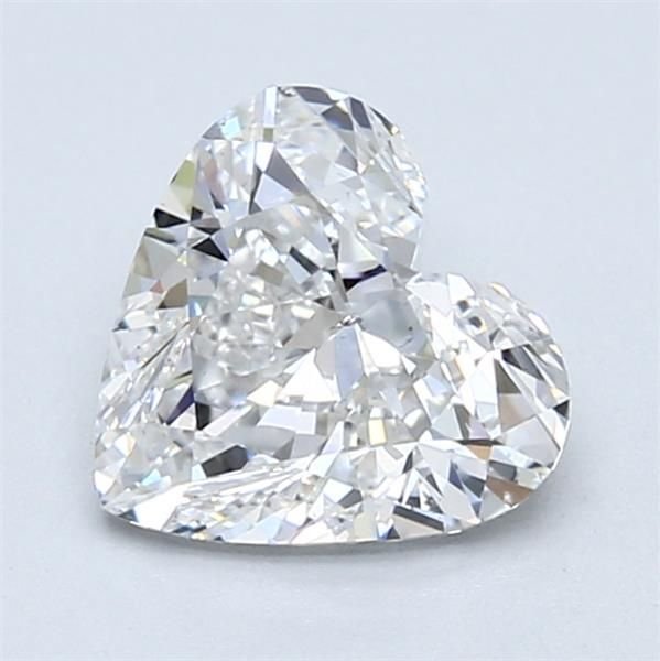 1.70ct E SI1 Excellent Cut Heart Diamond