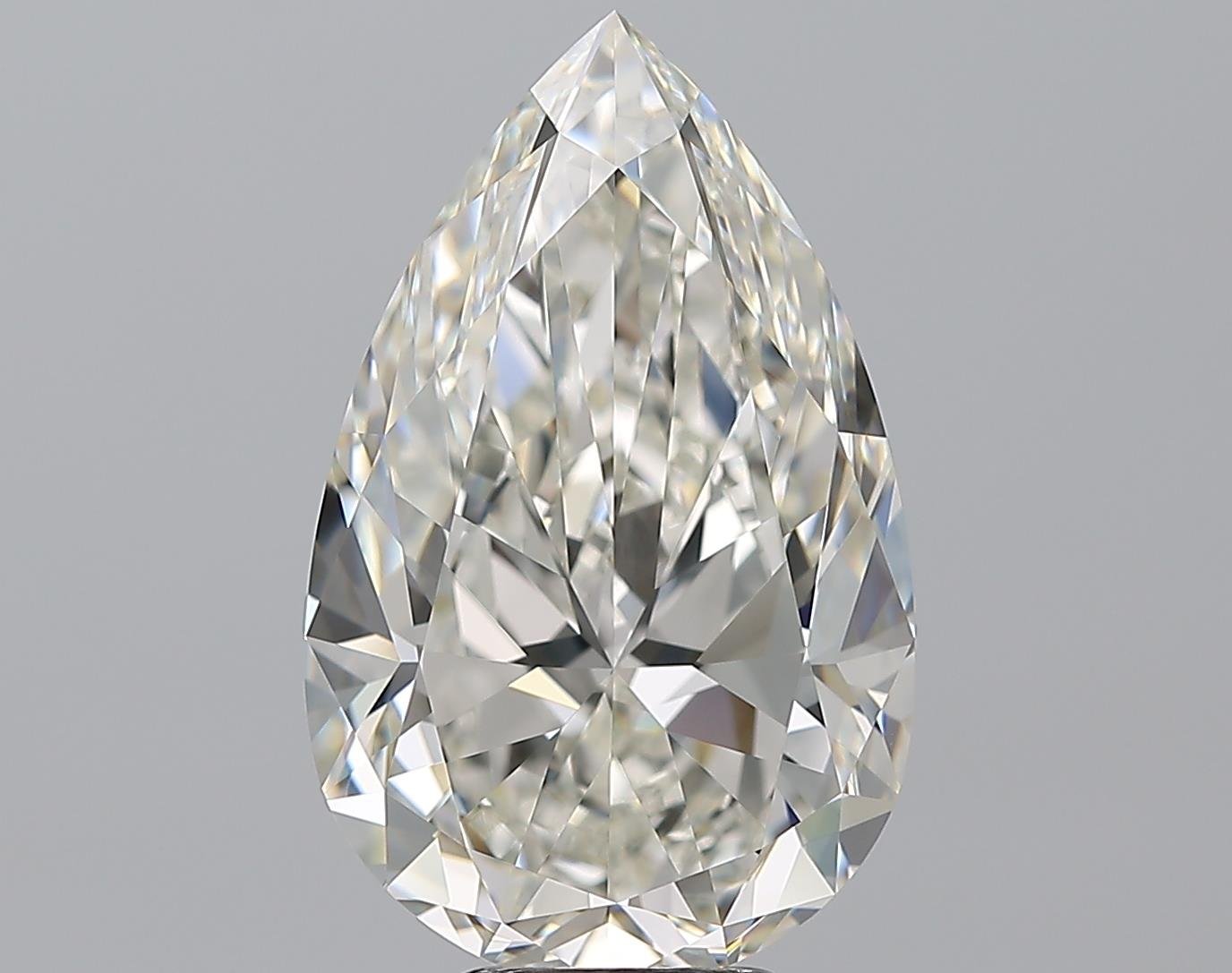 7.00ct I VS1 Rare Carat Ideal Cut Pear Diamond