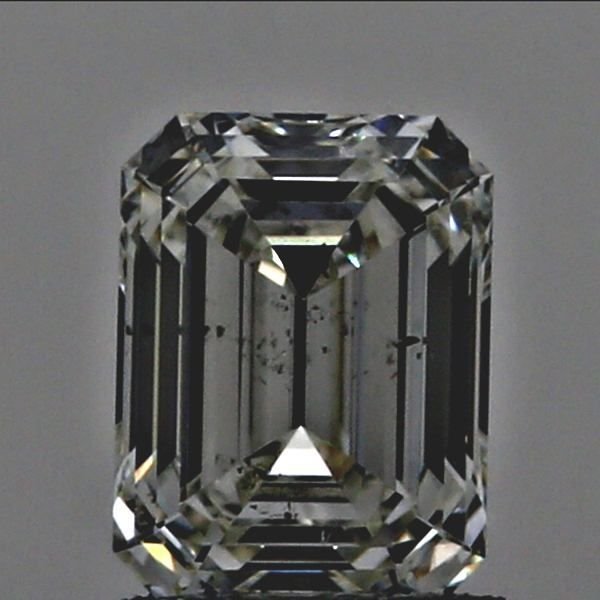 0.50ct J SI1 Excellent Cut Emerald Diamond