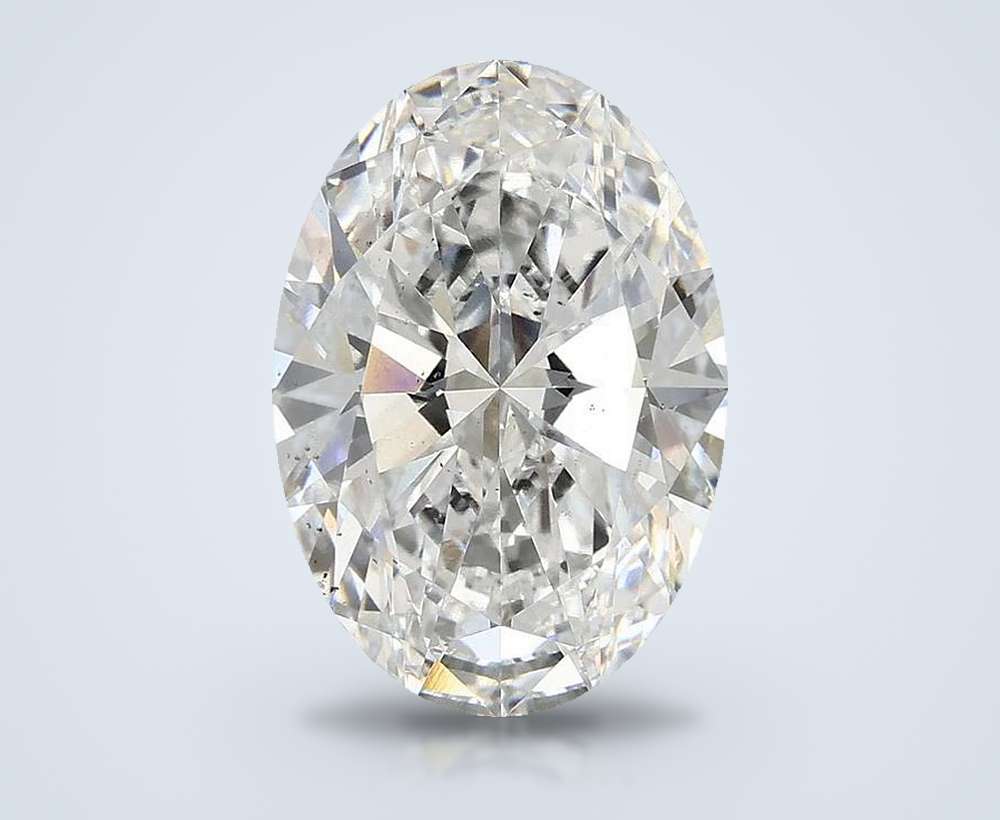 5.80 Carat Oval Lab Diamond