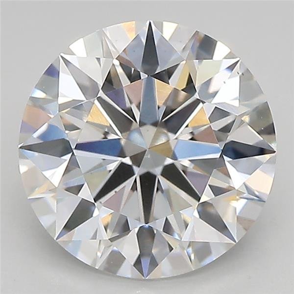 3.25ct D VS1 Rare Carat Ideal Cut Round Lab Grown Diamond